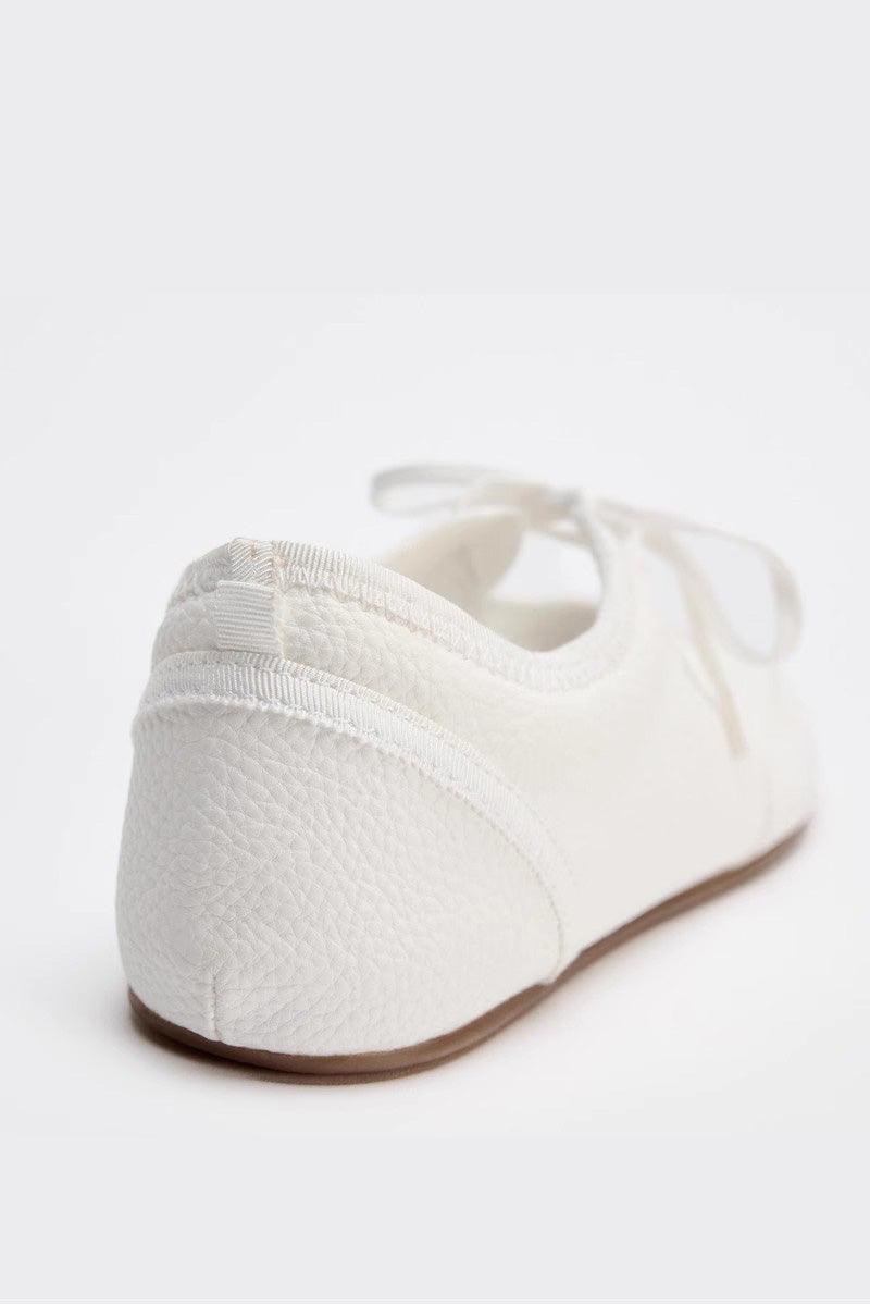 Ballet Flats With Laces