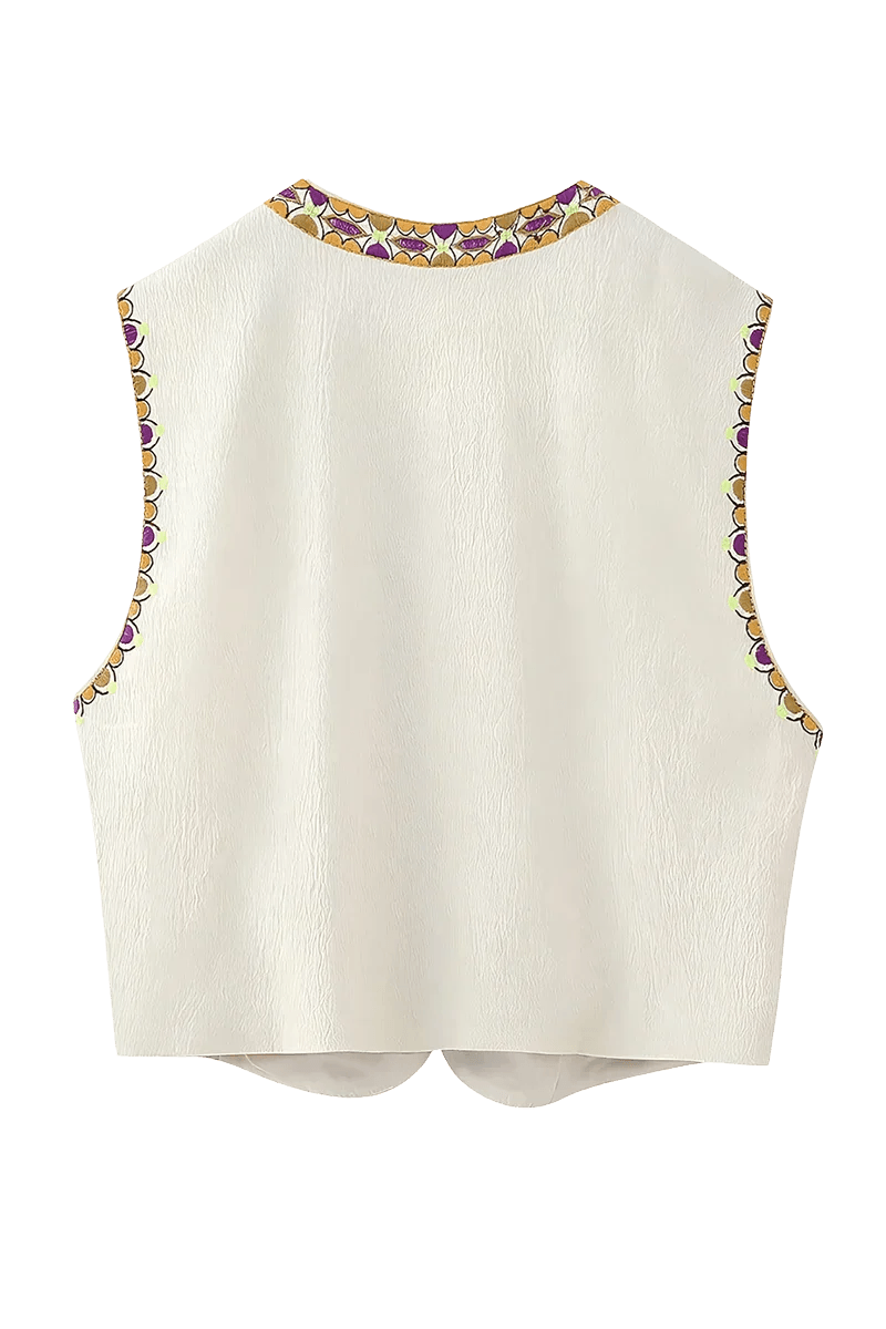 Arabinia Yellow Waistcoat