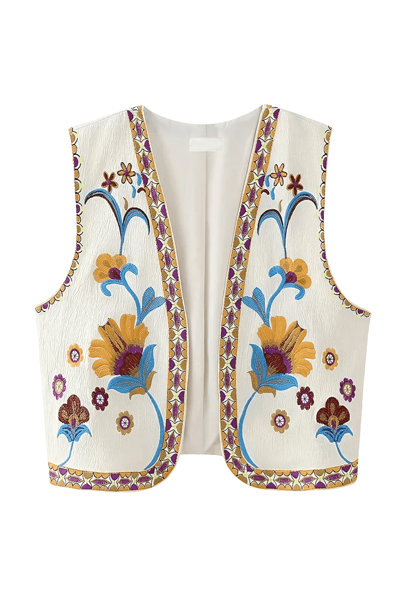 Arabinia Yellow Waistcoat